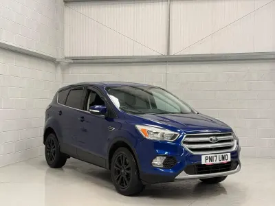 Used Ford Kuga Zetec 120 HP (88 kW) 2017 Blue SUV