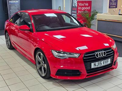 Red Used 2015 Audi A6 Black Edition Sedan | £10,895 (Fair price)
