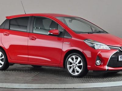 Red Used 2015 Toyota Yaris Hybrid Sport Hatchback | £9,798 (Fair price)