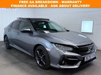 Used Honda Civic EX 126 HP (92 kW) 2021 Grey Hatchback