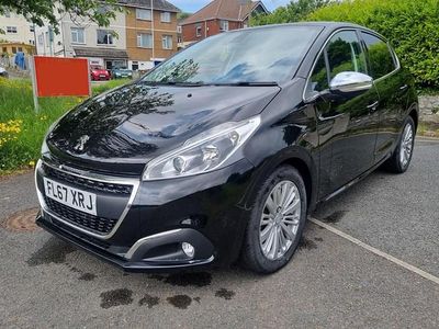 Usado Peugeot 208 Allure 2017 Preto Citadino