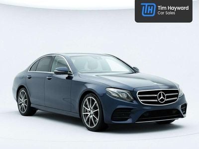 Used Mercedes E350 AMG line 2020 Blue Sedan