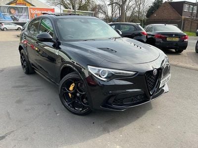 Used Alfa Romeo Stelvio Quadrifoglio 510 HP (375 kW) 2021 Black SUV