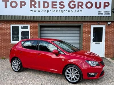 Begagnad Seat Ibiza FR 110 HK (80 kW) 2017 Röd Halvkombi