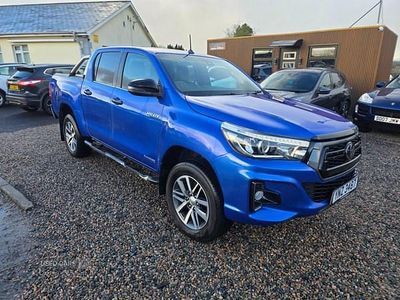 Blue Used 2019 Toyota HiLux Pickup | £18,995 (Expensive)