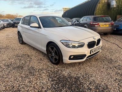 Used BMW 116 Sport Line 2015 White Hatchback