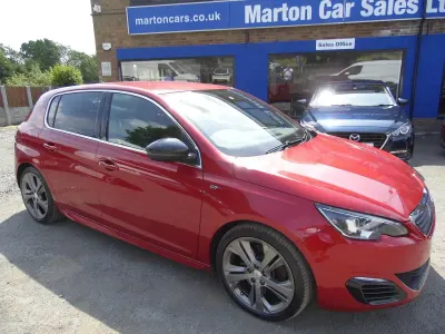 Used Peugeot 308 GTi 2016 Red Hatchback