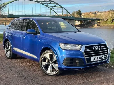 Used Audi Q7 S-Line 2016 Blue SUV