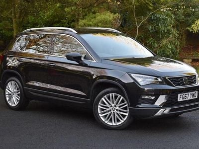 Black Used 2017 Seat Ateca XCELLENCE SUV | £8,750 (Fair price)