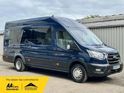 Used Ford Transit Trend 170 HP (125 kW) 2019 Blue