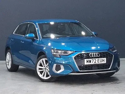 Used Audi A3 Sport 110 HP (80 kW) 2022 Blue Sedan