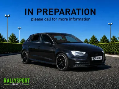 Used Audi A3 S-Line 2015 Black Hatchback