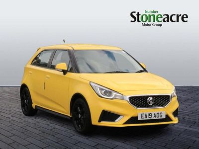 Used MG MG3 Exclusive 106 HP (77 kW) 2019 Yellow Hatchback