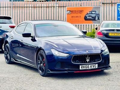 Used Maserati Ghibli 275 HP (202 kW) 2016 Blue Sedan