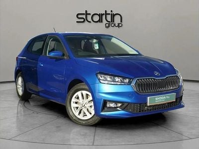 Race blue metallic New 2025 Skoda Fabia SE Hatchback | £18,450 (Super price)