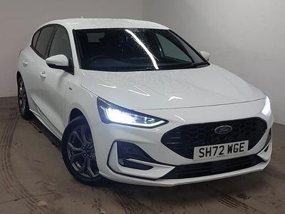 Used Ford Focus ST-Line 125 HP (91 kW) 2022 White Hatchback