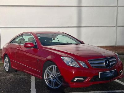 Red Used 2009 Mercedes E350 Coupe | £8,495