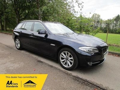 Blue Used 2013 BMW 520 Estate | £3,695 (Fair price)