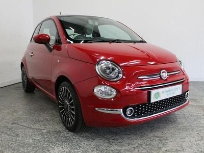 Red Used 2015 Fiat 500 Lounge Hatchback | £5,495 (Fair price)