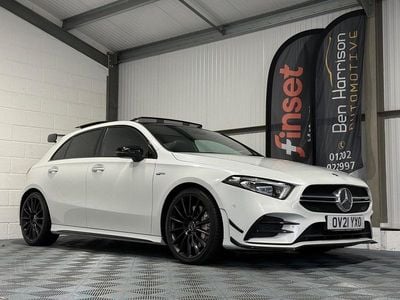 Used Mercedes A35 AMG Premium Plus 2021 White Hatchback