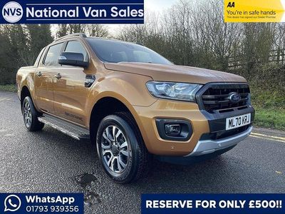 Orange Used 2020 Ford Ranger Wildtrack Pickup | £15,990 (Fair price)