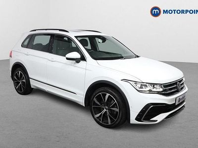 White Used 2023 VW Tiguan R-line SUV | £25,249 (Good price)