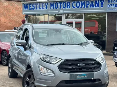 Used Ford Ecosport ST-Line 125 HP (91 kW) 2021 Silver SUV