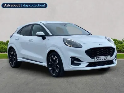 Gebraucht Ford Puma ST-Line X 125 PS (91 kW) 2020 Weiß SUV