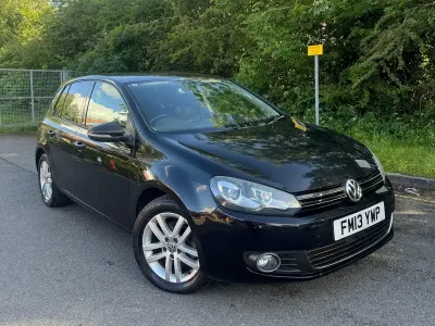 Used VW Golf VII Match 2013 Black Hatchback