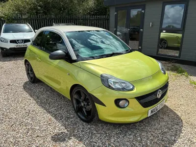 Used Vauxhall Adam Slam 100 HP (73 kW) 2013 Yellow Hatchback