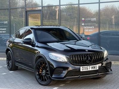 Used Mercedes GLC350 AMG Line Premium 2017 Black Coupe