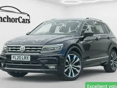 Usado VW Tiguan R-line 150 HP (110 kW) 2020 Preto SUV
