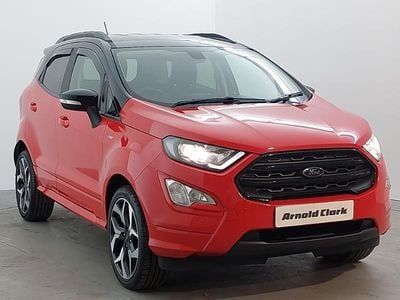 Used Ford Ecosport ST-Line 125 HP (91 kW) 2018 Red SUV
