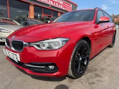 Used BMW 318 Sport Line 150 HP (110 kW) 2018 Red Estate