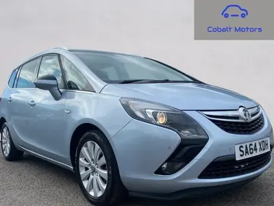 Used Vauxhall Zafira Tourer 140 HP (102 kW) 2014 Silver MPV