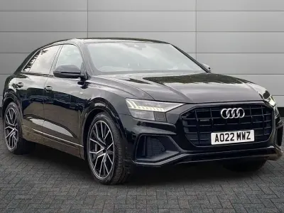 Used Audi Q8 Black Edition 286 HP (210 kW) 2022 Black SUV