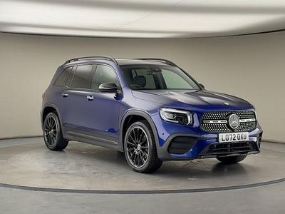 Used Mercedes GLB200 AMG line 163 HP (119 kW) 2022 Galaxy blue SUV