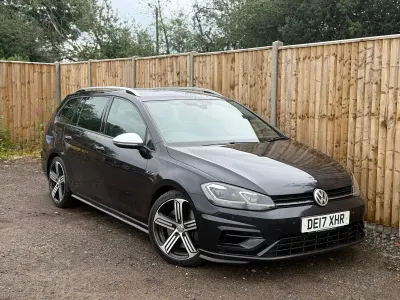 Used VW Golf VII R 2017 Black Estate