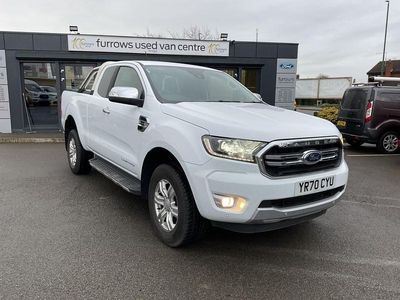 Used Ford Ranger 170 HP (125 kW) 2020 White Pickup