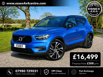 Used Volvo XC40 150 HP (110 kW) 2018 Blue SUV