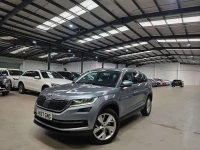 Used Skoda Kodiaq SE L 186 HP (136 kW) 2017 Grey SUV