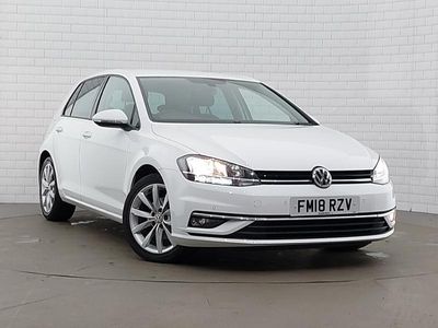 Used VW Golf VII GT 150 HP (110 kW) 2018 White Hatchback