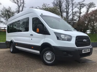 Used Ford Transit 125 HP (91 kW) 2016 White Van