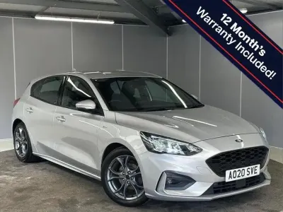 Used Ford Focus ST-Line 117 HP (86 kW) 2020 Silver Hatchback