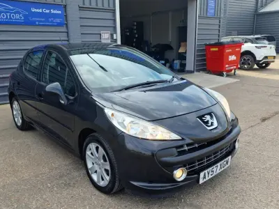 Used Peugeot 207 2007 Black Hatchback