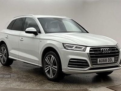 Used Audi Q5 S-Line 190 HP (139 kW) 2018 White SUV