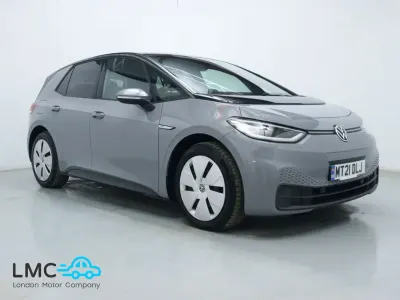 Begagnad VW ID.3 Pro Performance 150 kW (204 HK) 2021 Grå Halvkombi