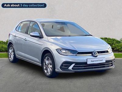 Silver Used 2023 VW Polo Style Hatchback | £15,274 (Good price)