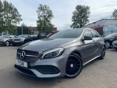 Used Mercedes A200 AMG line 2018 Grey Hatchback