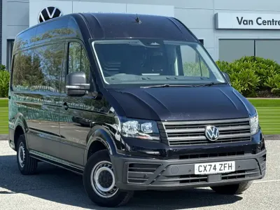 Used VW Crafter S 140 HP (102 kW) 2024 Black Van